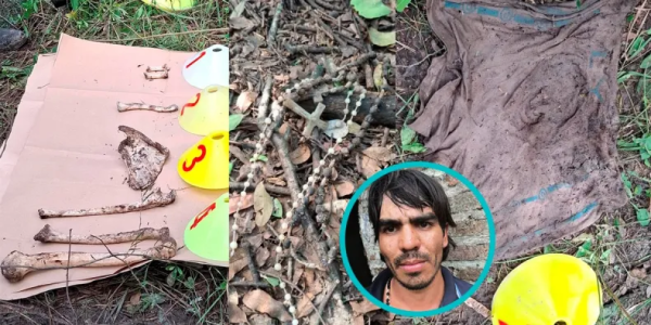 Exclusivo Alerta Urbana: adem&aacute;s de restos &oacute;seos, hallaron un rosario y ropa por el caso Gusak
