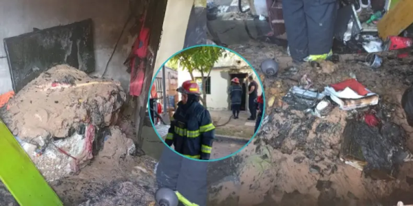 Corrientes: incendi&oacute; la casa de su madre porque no le dio dinero para drogarse